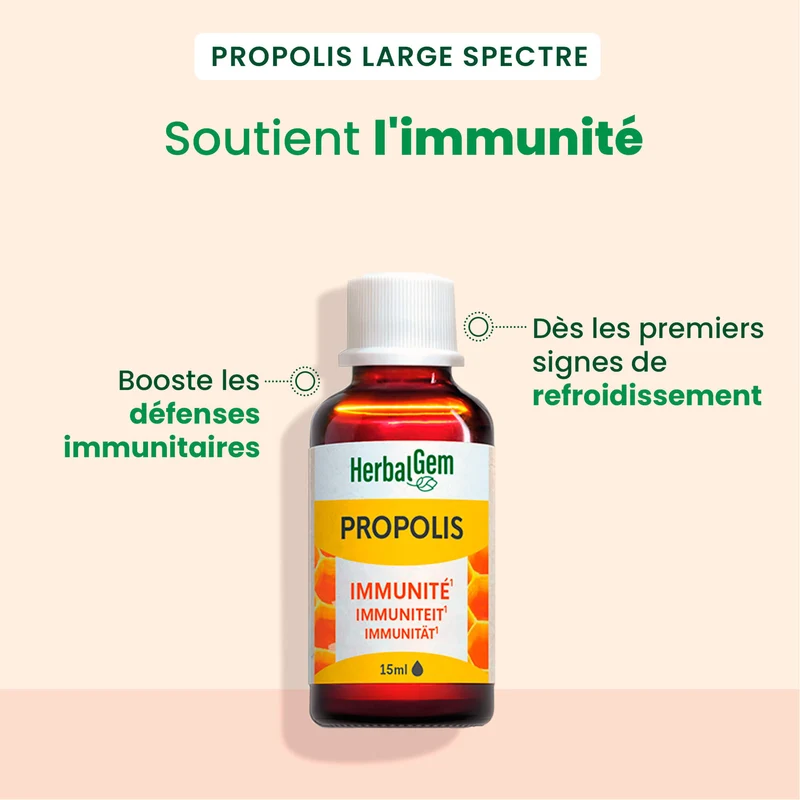 Propolis Gouttes Immunité - Bio