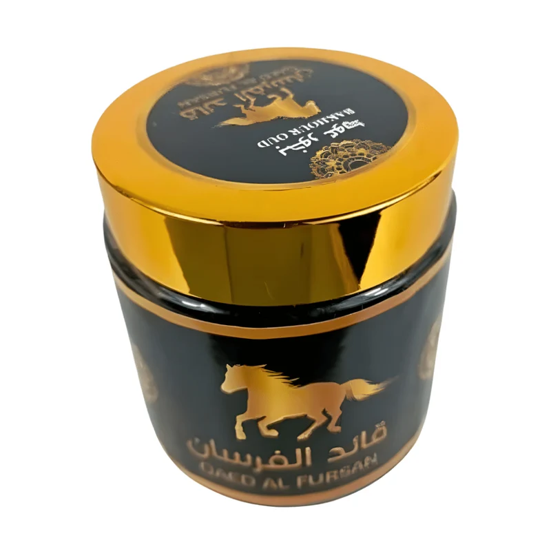 Bakhour Qaed El Fursan 50g – Encens Oud, Safran & Ambre