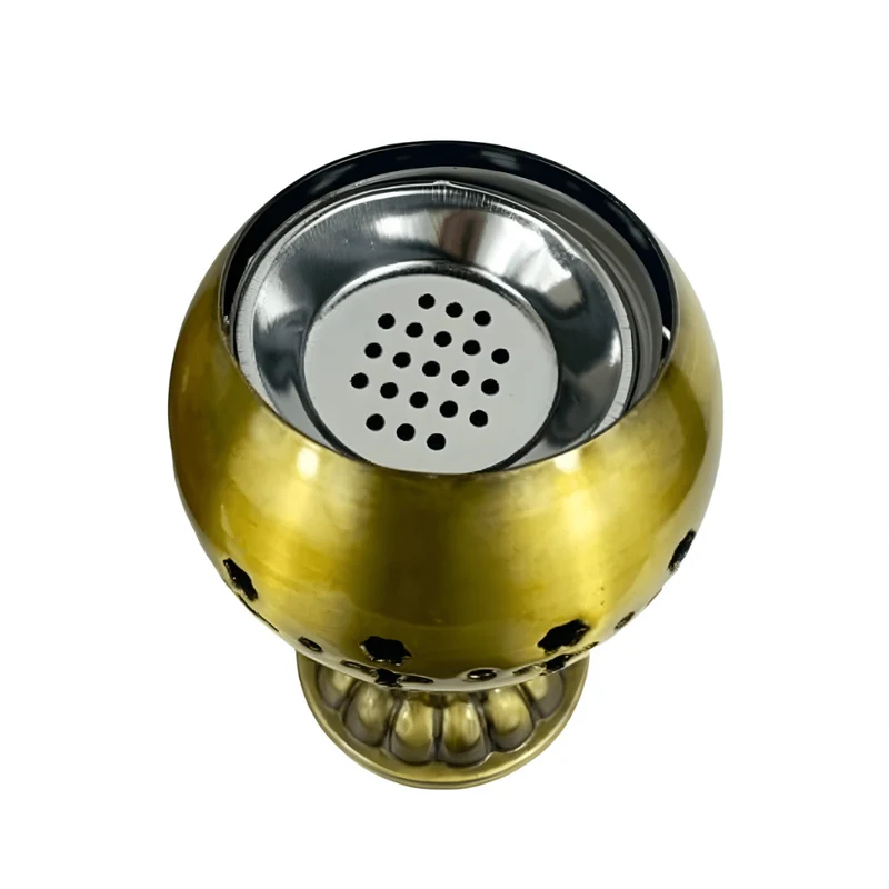 Mabkhara Dorée Mosquée – Brûleur Encens Électrique Sans Charbon