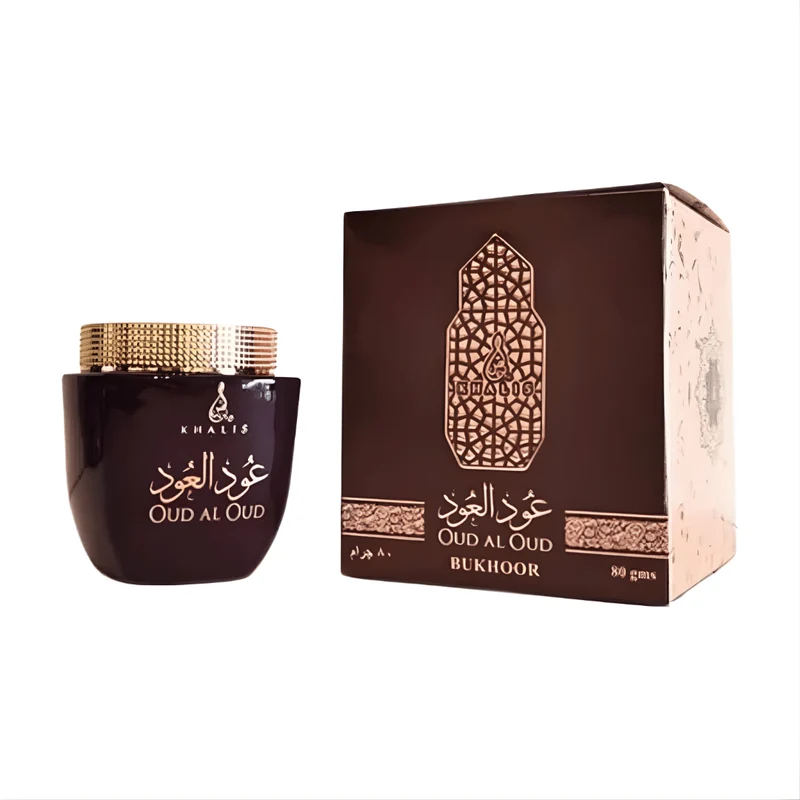 Bakhour Oud Al Oud KHALIS 80g – Encens Oriental Luxe & Ambiance Chaleureuse