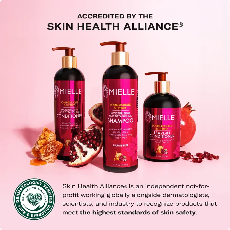 MIELLE POMEGRANATE & HONEY ≡ Après-Shampooing Hydratant et Démêlant