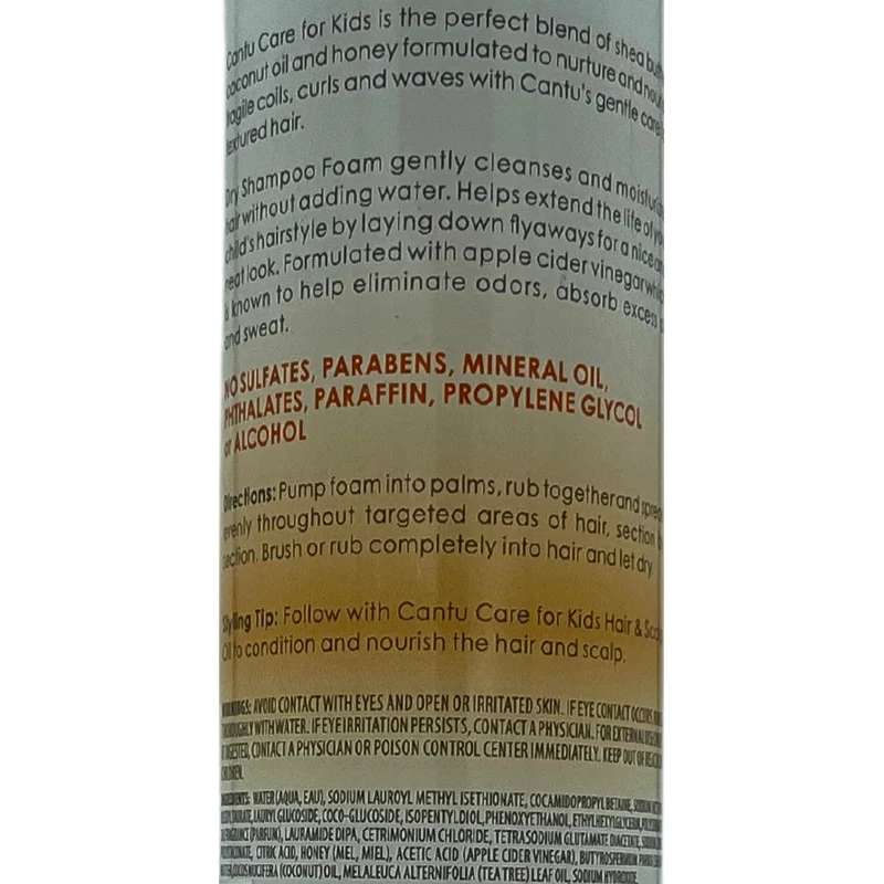 CANTU FOR KIDS ≡ Dry Shampoo Foam