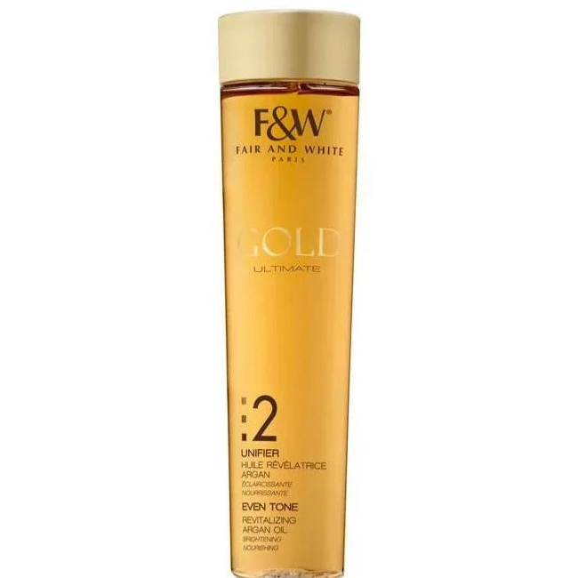 FAIR & WHITE GOLD ≡ Huile Révélatrice Argan