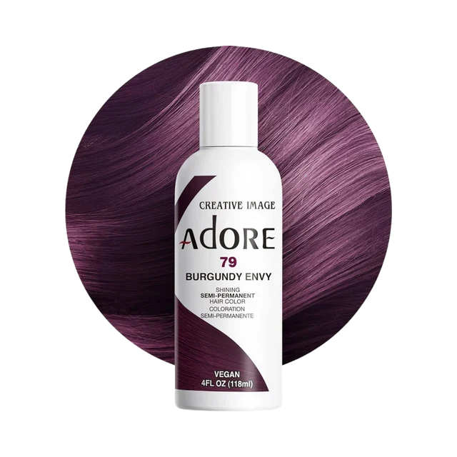 ADORE ≡ Colorations semi-permanentes Burgundy Envy 79