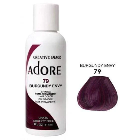 ADORE ≡ Colorations semi-permanentes Burgundy Envy 79