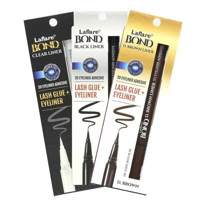 LAFLARE ≡ 3D Eyeliner Adhesive "Lash Glue + Eyeliner"