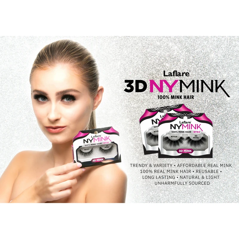 LAFLARE ≡ 3D NY Mink Lash