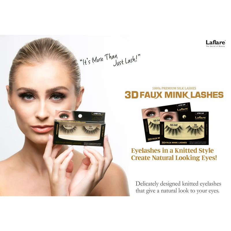 LAFLARE ≡ 3D Faux Mink Lashes