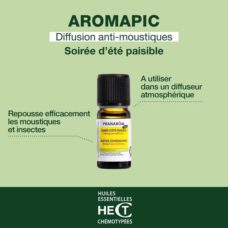 Soirée d’été paisible - synergie pour diffusion - Bio