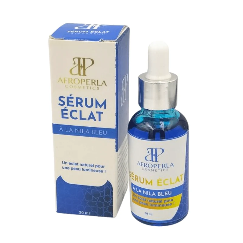 Sérum Éclat Nila Bleu 30ml – Hydratant & Éclaircissant