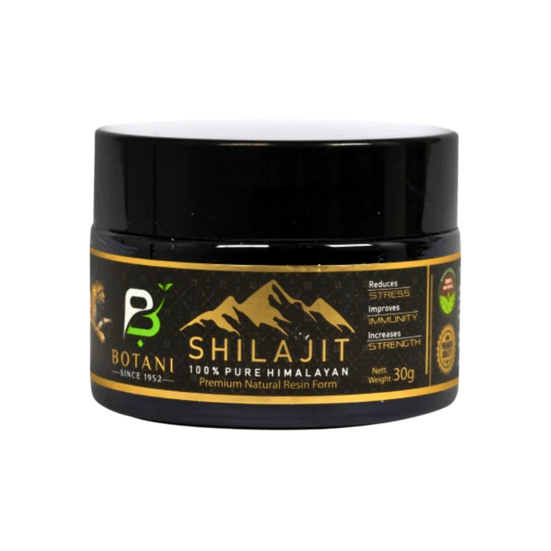 Shilajit Himalaya BOTANI – Résine Pure Ayurvédique