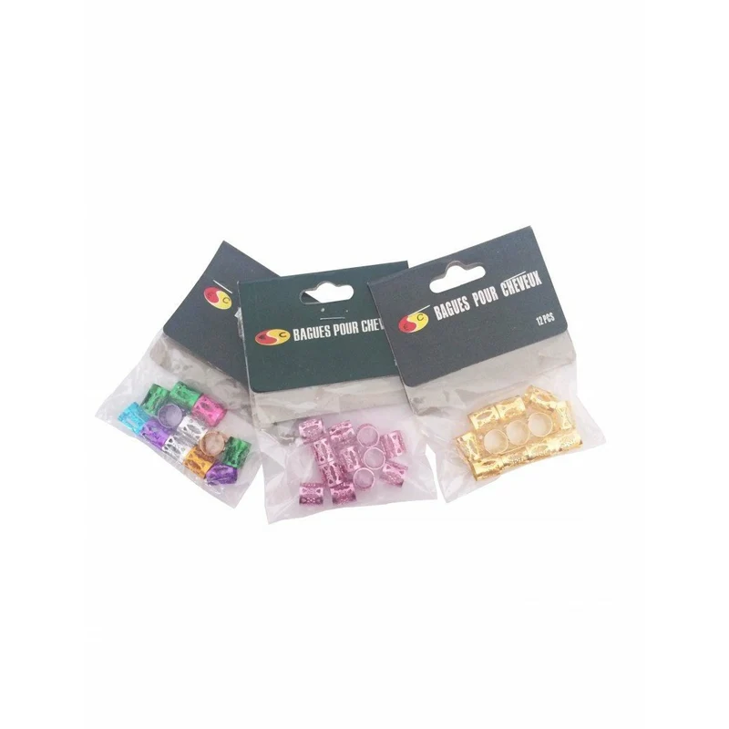 ACCESSOIRES ≡ Bagues Pour Cheveux "12 pcs"