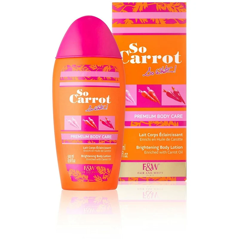 FAIR & WHITE SO CARROT ≡ Lait Corps