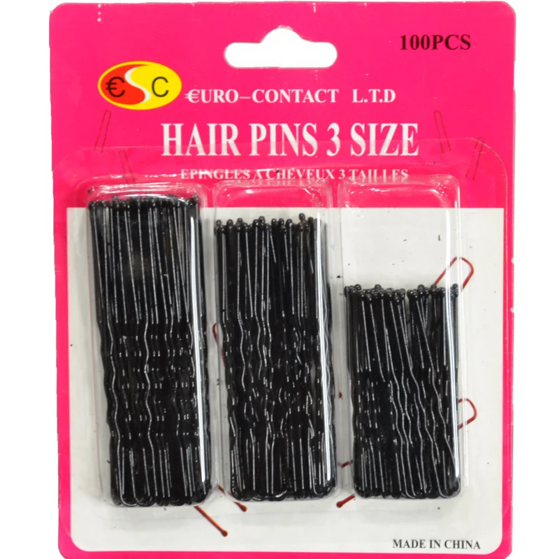 ACCESSOIRES ≡ Epingles Cheveux 3-tailles "100 pcs"