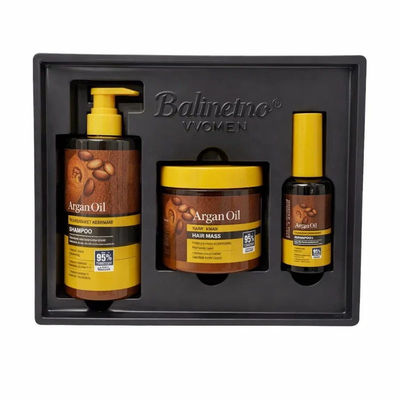 Pack Argan shampooing condition et masque