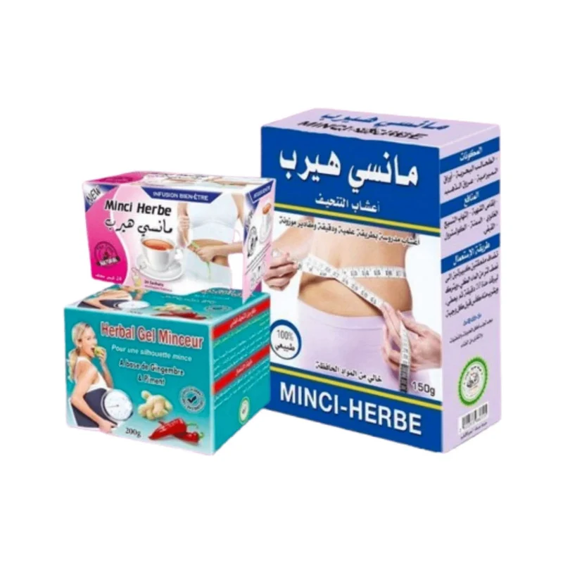 Pack Minceur Menci Coferet Complet – Herbal Gel & Mince Herbe