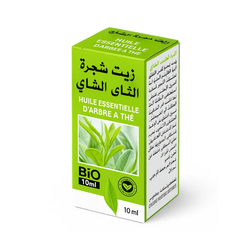 Huile Essentielle d'Arbre à Thé 10ml – Purifiante pour peaux à imperfections