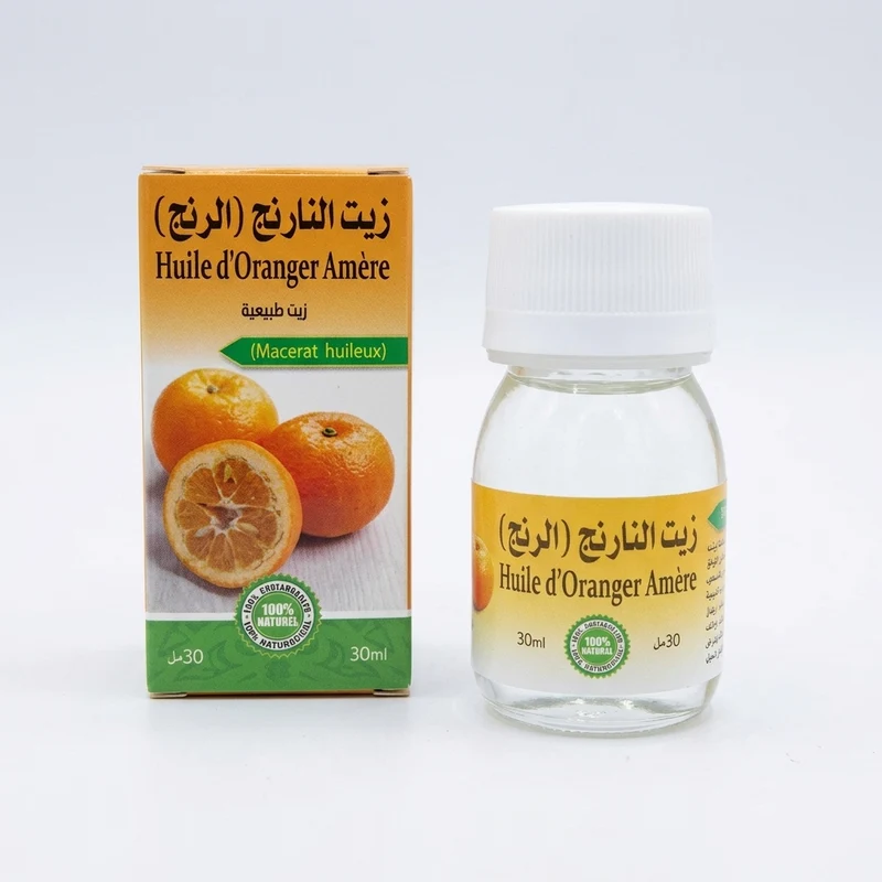 Huile Essentielle d'Orange Amère 30ml – apaisante et digestive