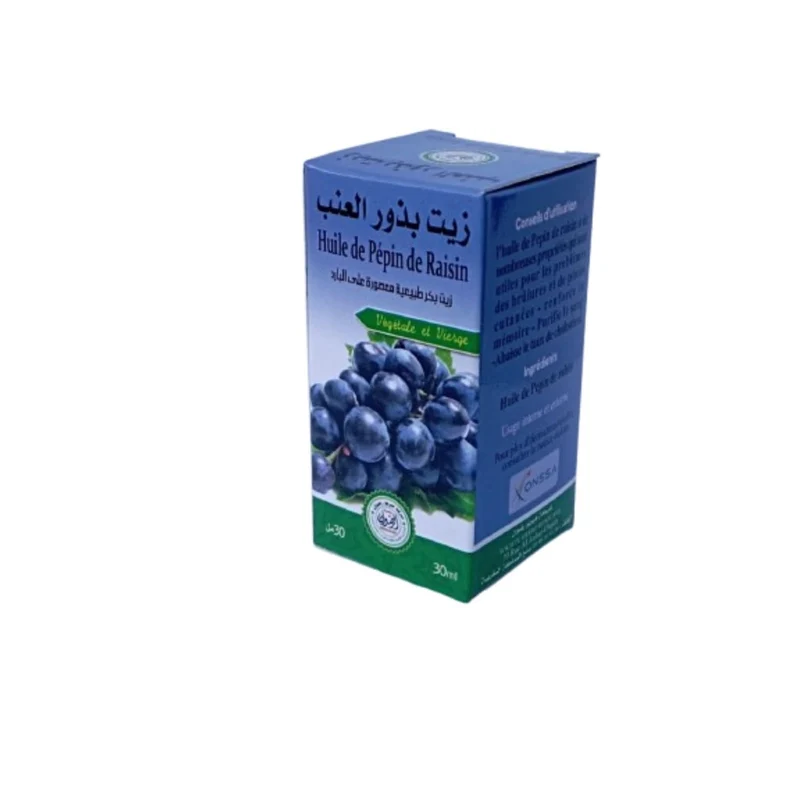 Huile de Pépins de Raisin – antioxydante et soin capillaire