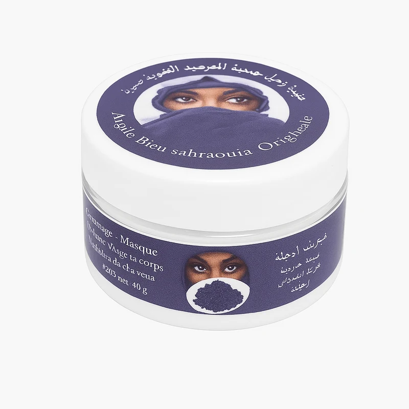 Poudre de Nila Bleu 40g – Éclaircit, adoucit et soin polyvalent