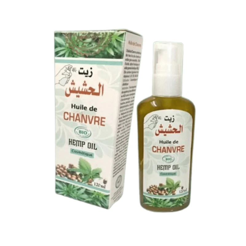 Huile de Chanvre Cosmétique en Spray 120ml – Soin Capillaire Naturel