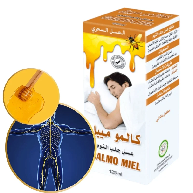Calmo Miel 125ml – Miel de Fleurs Sauvages