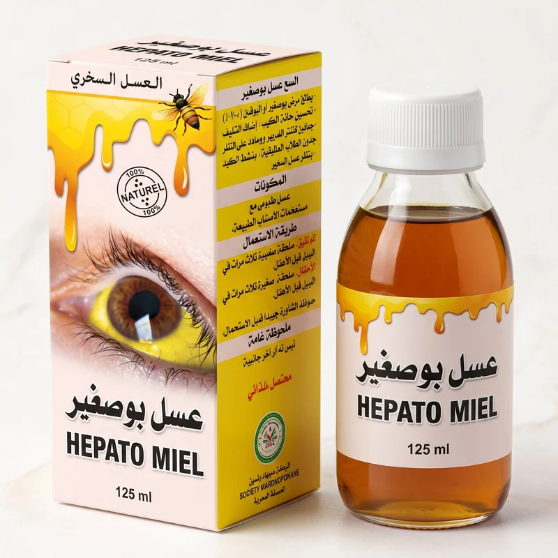 Hepato Miel 125ml | Mélange naturel aux plantes