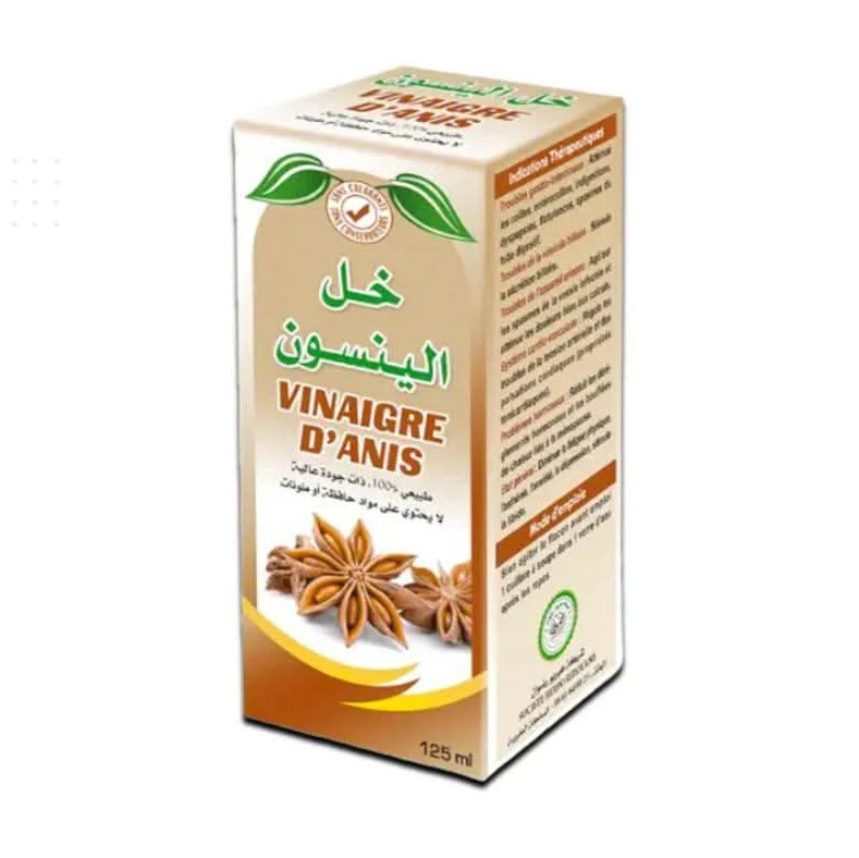 Vinaigre d’Anis 125ml – Digestion & Bien-être