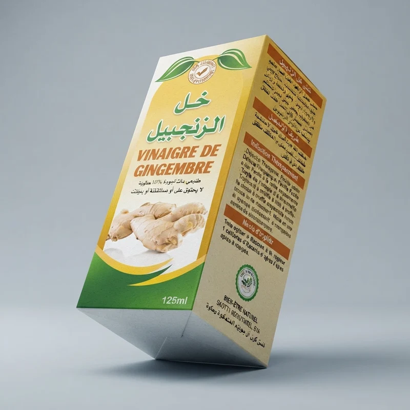 Vinaigre de Gingembre 125ml – Usage Culinaire