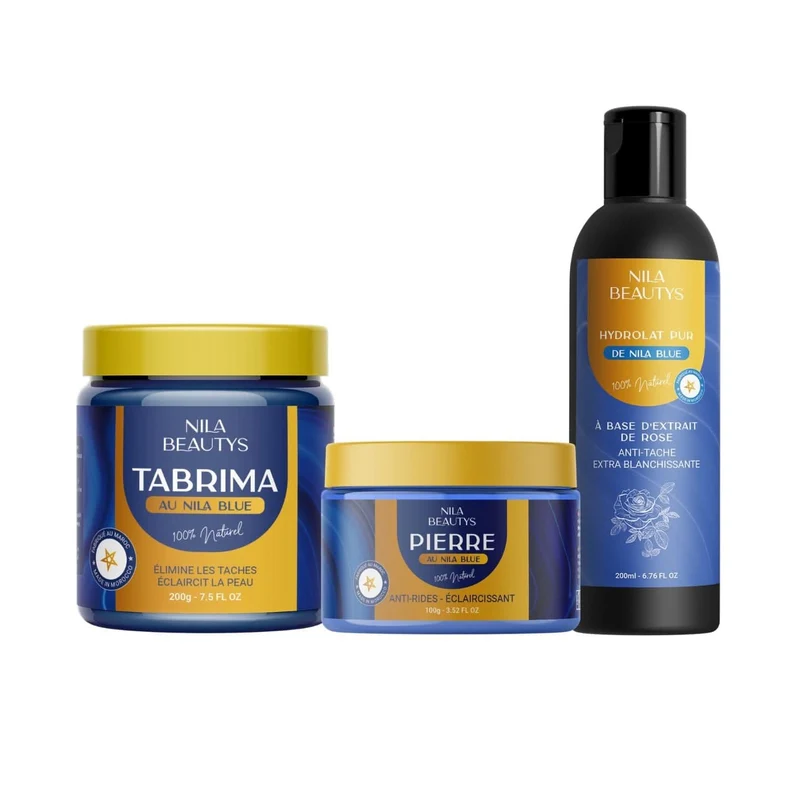 Pack Trio au Poudre de Nila – Éclat, hydratation de la peau