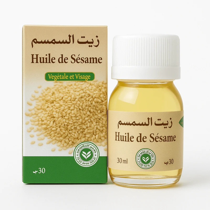 Huile de Sésame 30ml – Soin Peau & Cheveux