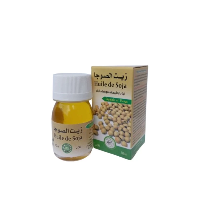 Huile de Soja 30 ml – Hydratation Peau & Soin des Cheveux