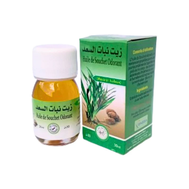 Huile de Souchet 30 ml – Hydratation & Anti-Repousse