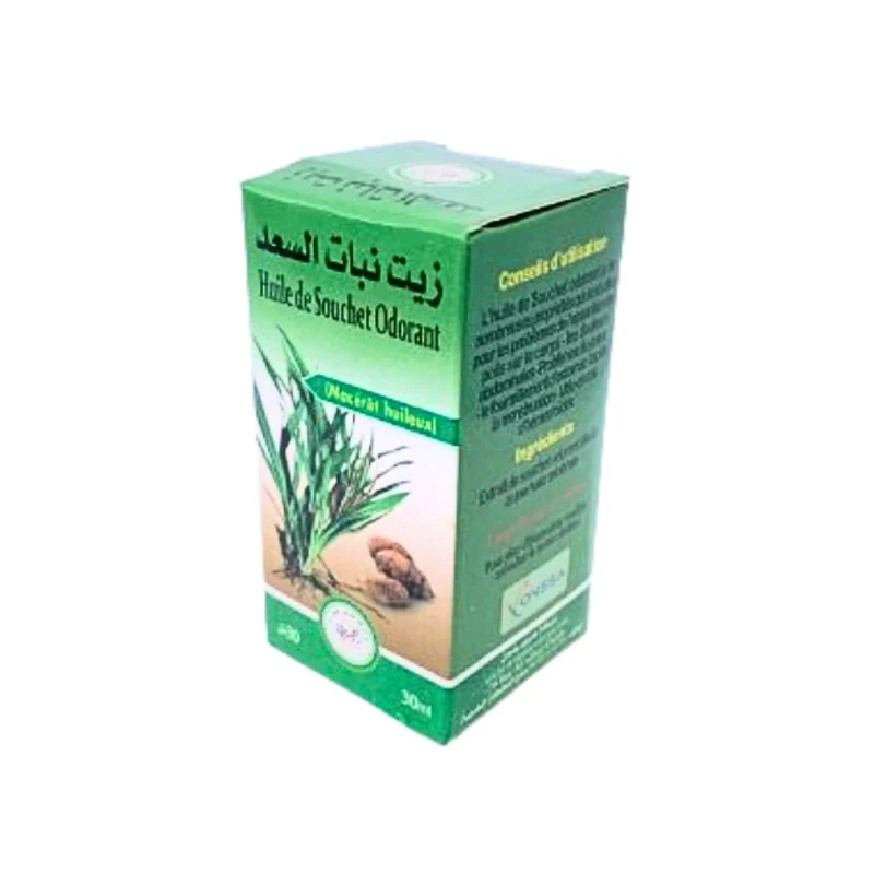 Huile de Souchet 30 ml – Hydratation & Anti-Repousse
