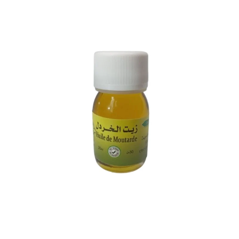Huile de Moutarde Pressée à Froid – Massage & Peau 30ml