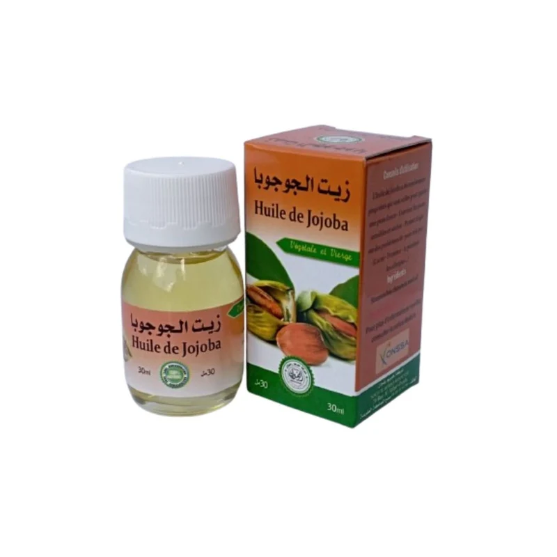 Huile de Jojoba 30ml – Hydratation Peau, Cheveux & Ongles