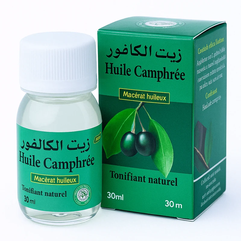 Huile de Camphrier 100% Pure – Soin & Massage