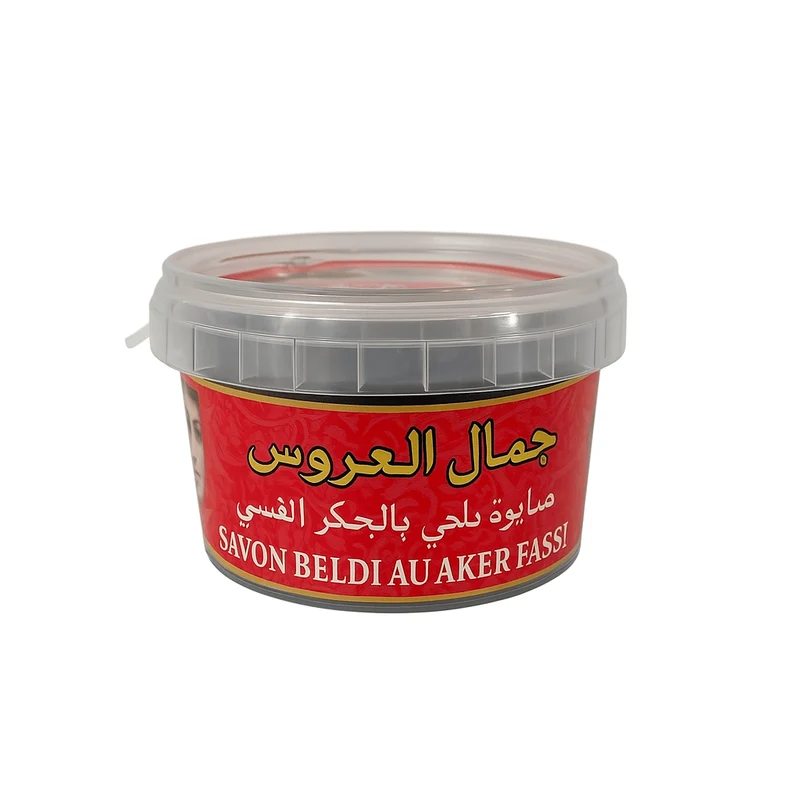 Savon Beldi au Aker Fassi – Exfoliant Marocain 300g