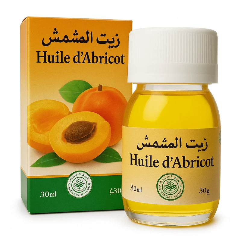 Huile d’Abricot 100% Pure 30ml – Hydratation & Anti-Âge