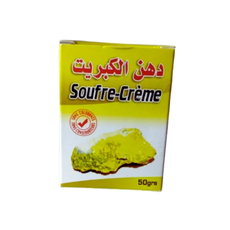 Crème au Soufre 50g – Soin Acné, Dermatites et Irritations