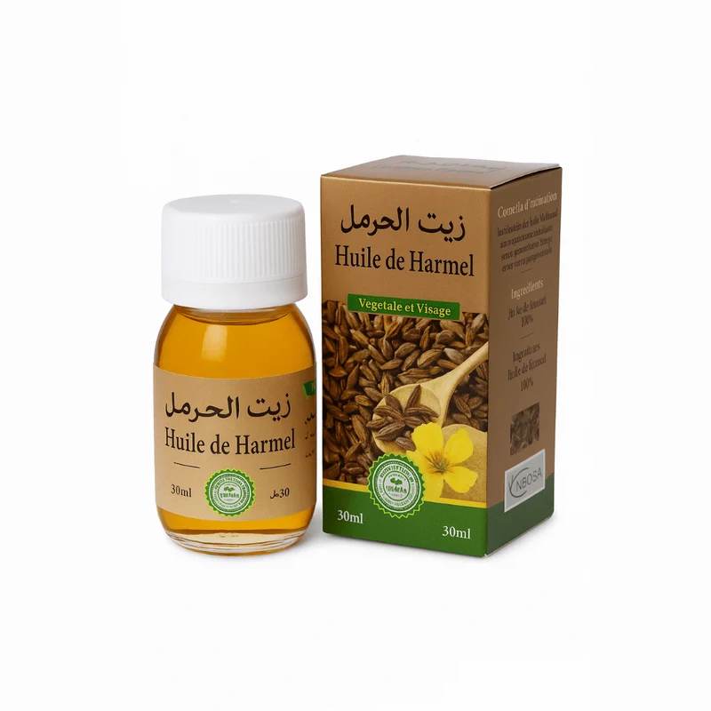 Huile de Harmel 30ml – Soin Peau, Cheveux & Massage