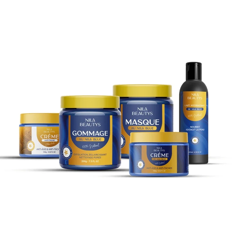 Coffret royal au NILA | 5 produits prestigieux Coffret Nila Roya