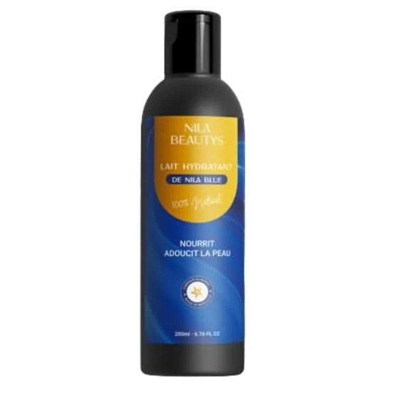 Lait Corporel au Nila Bleu 250ml – Hydratation & Éclat