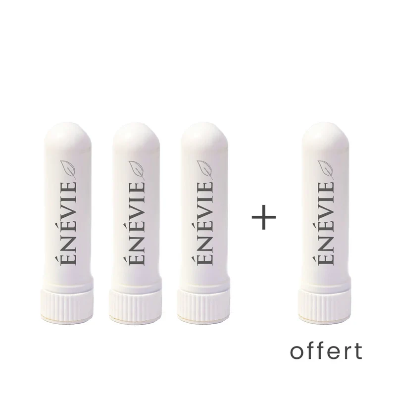 Lot de 4 sticks inhalateurs : 3 achetés 1 offert