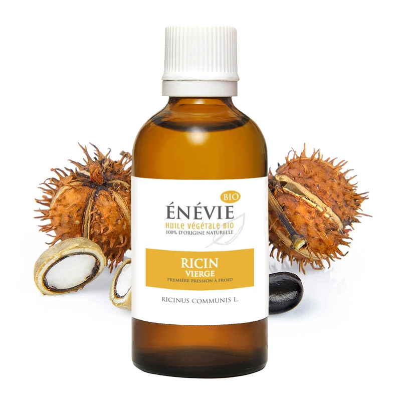 Huile végétale vierge de Ricin BIO 50ml