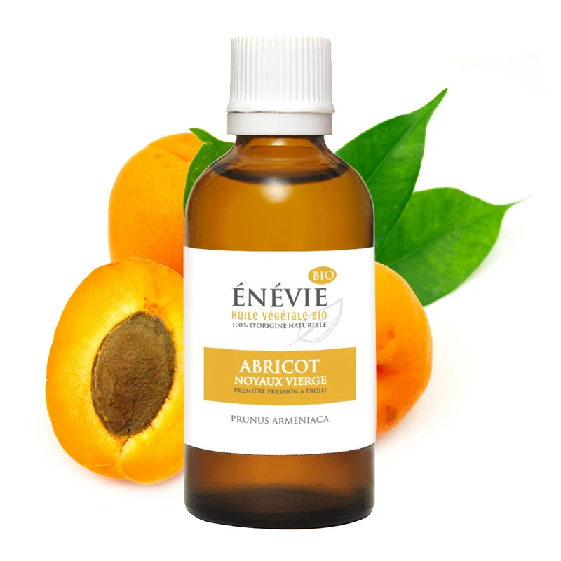 Huile végétale vierge de Noyaux d'abricot BIO 50ml