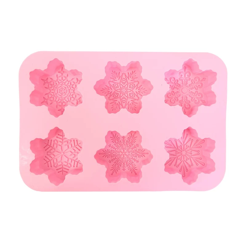 Moule Flocon de Neige 6 Cavités