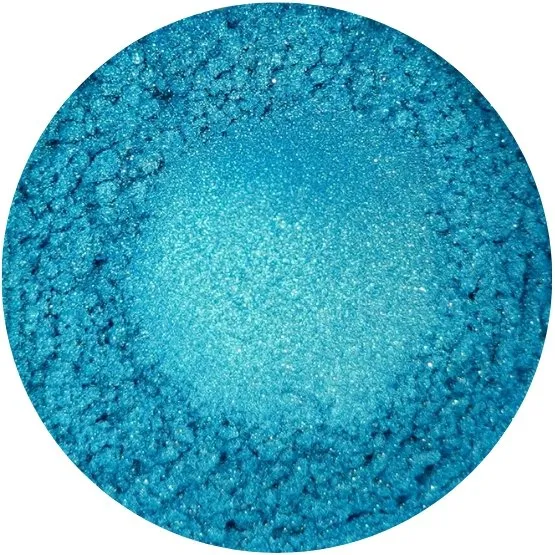 Poudre de mica Aigue-marine onirique