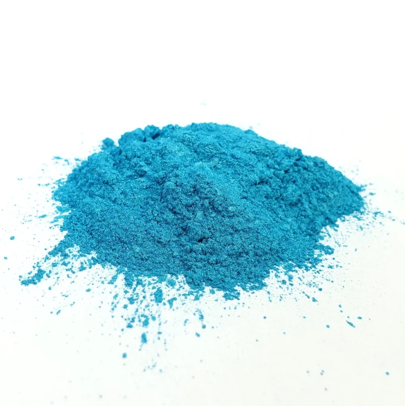 Poudre de mica Aigue-marine onirique