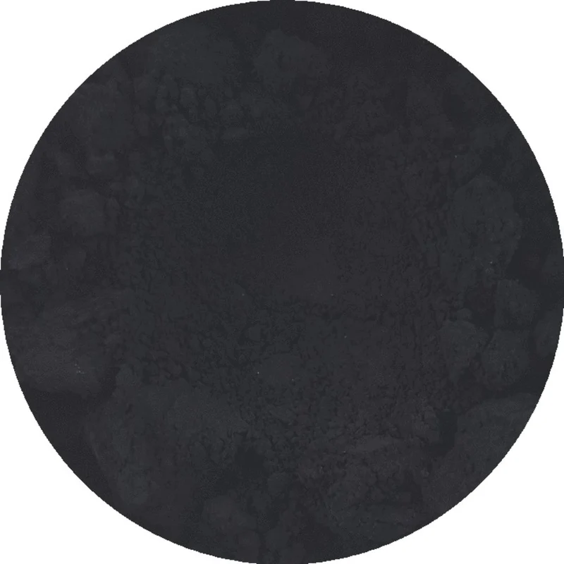 Poudre de mica cosmétique d'oxyde de fer noir